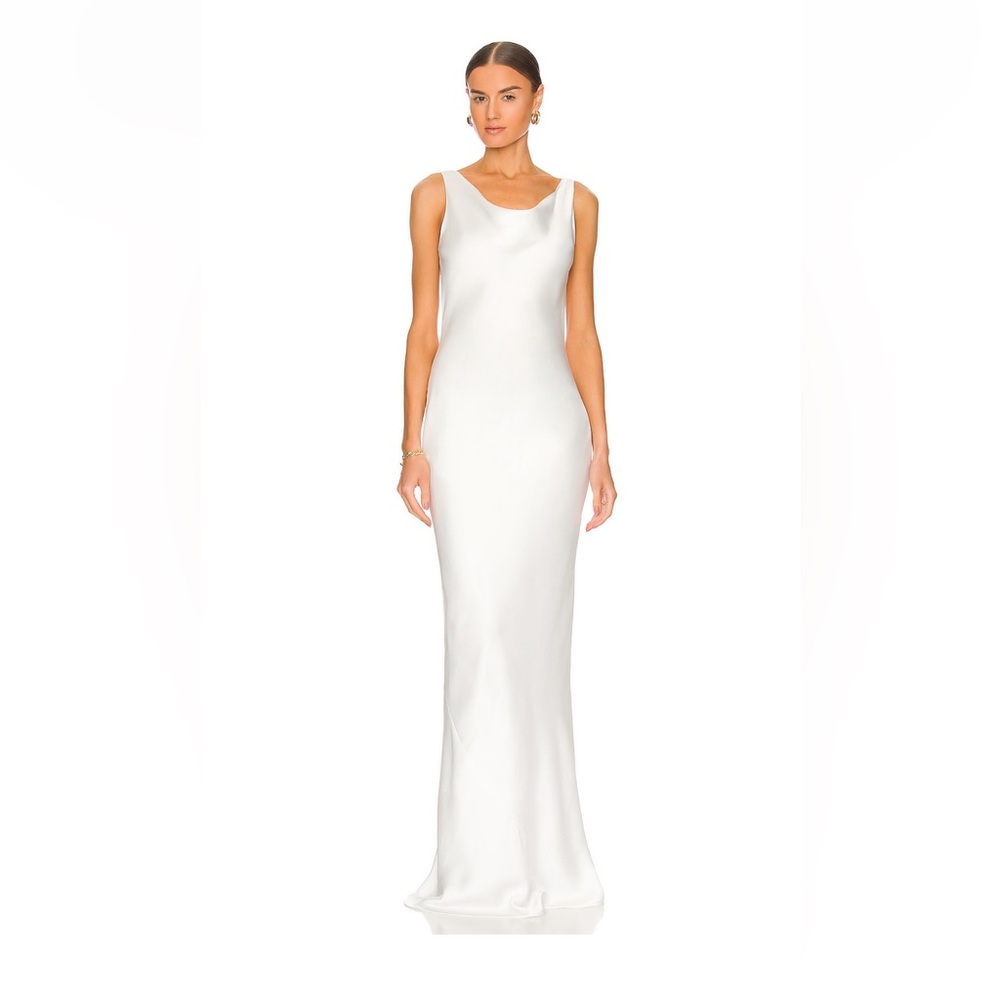 Norma Kamali Maria Gown in Snow White
